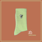 Chaussettes Brodées Toilettes « Flush Me »