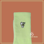 Chaussettes Brodées Toilettes « Flush Me »