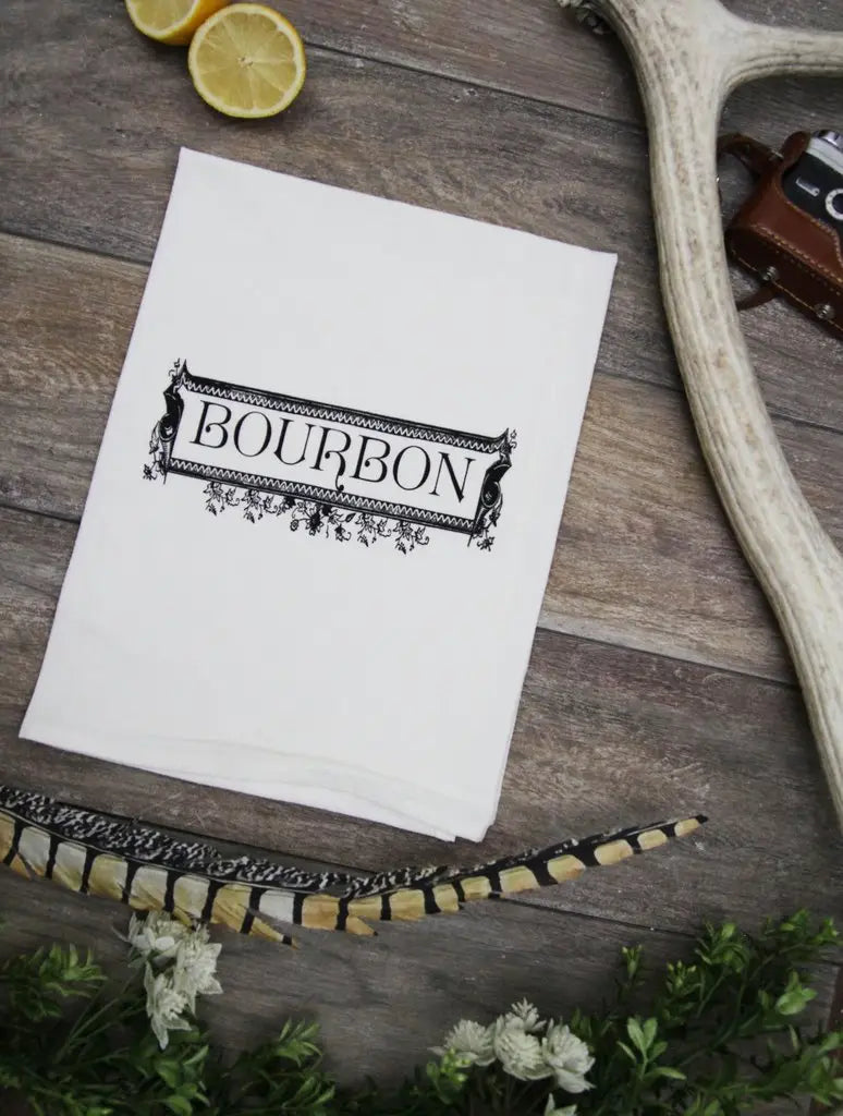 Bourbon-Geschirrtuch