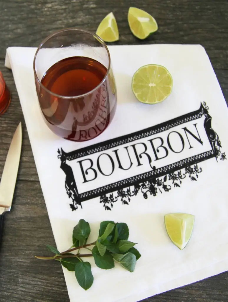 Bourbon-Geschirrtuch