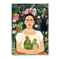 Oggetto regalo di design – torchon frida kahlo et ses perroquets naked decor 66048588
