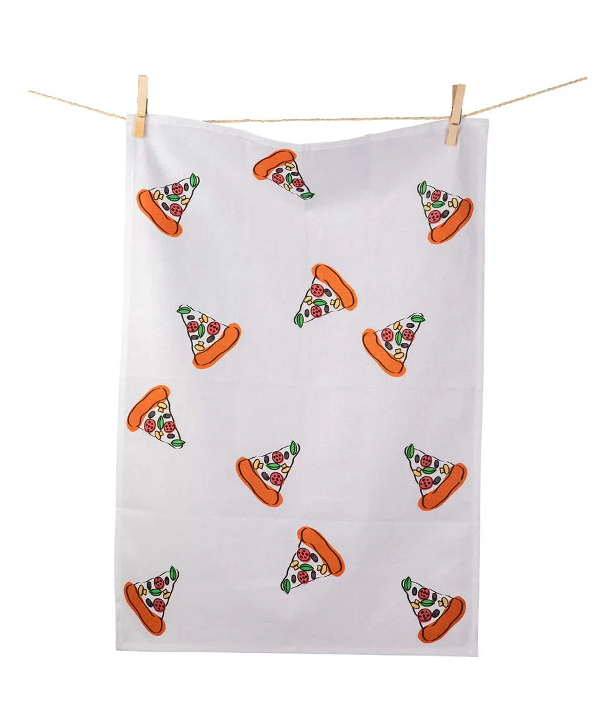 Oggetto regalo di design – torchon pizza bitten 