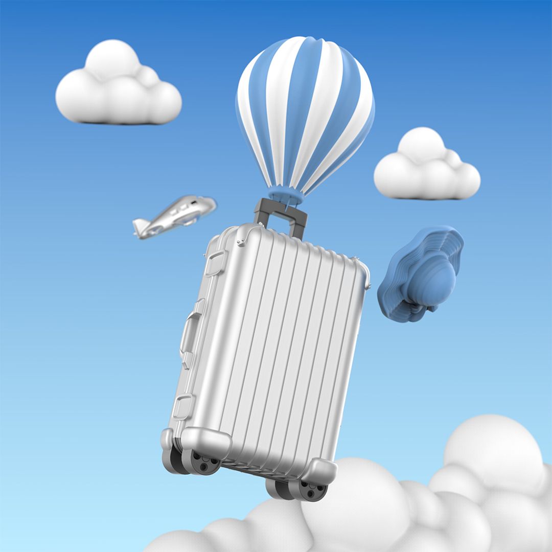 Porte clés Valise | Oggetti di design e regali originali