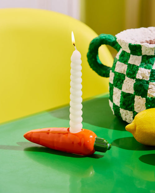 Carrot Candle Holder