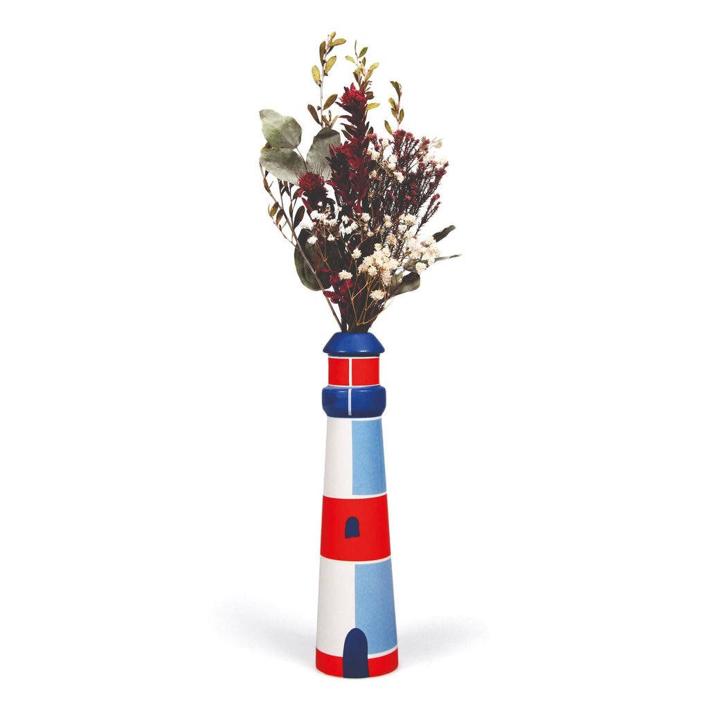 Vase phare en forme de céramique Coastal Sea