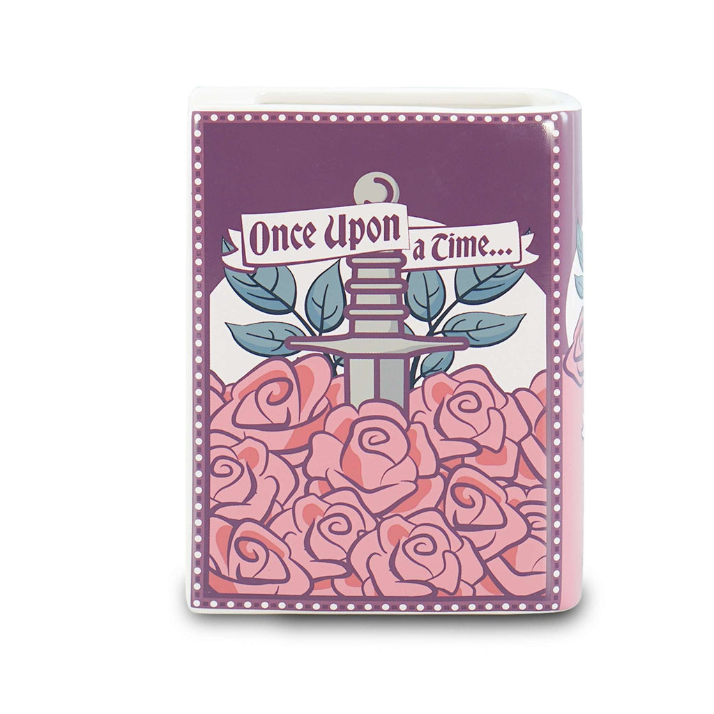 Cache-pot livre en céramique Romantasy - 14 cm