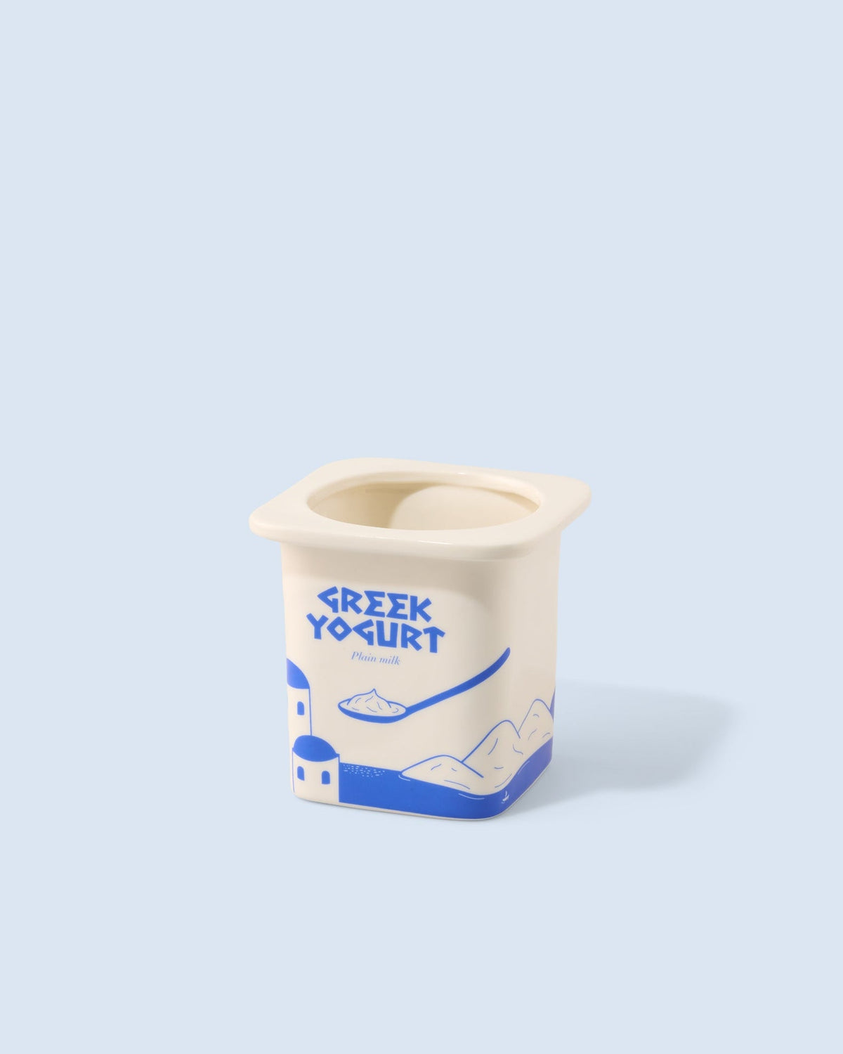 Vase/ Pot Yoghurt Greek — Fluid Market, vue 1