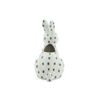 Vase en forme de lièvre en céramique Woodland Animal vert