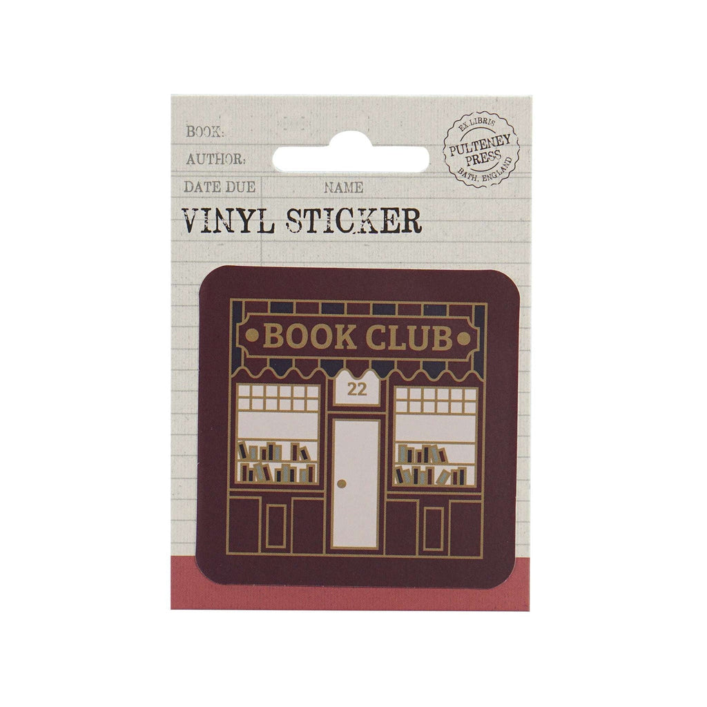 Sticker vinyle Book Club