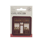 Sticker vinyle Book Club