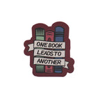 Sticker vinyle One Book Leads To Another