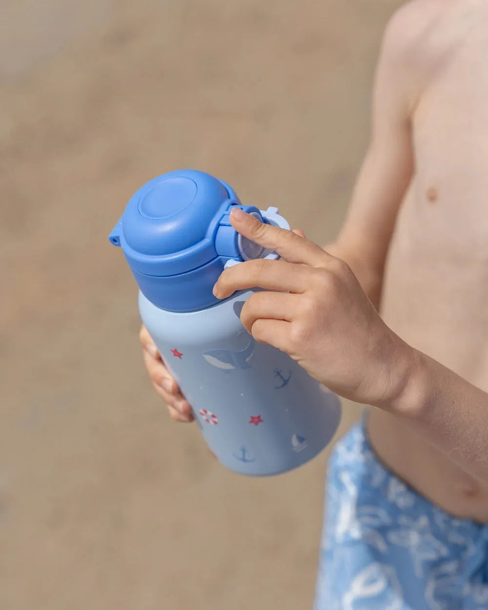 Isolierflasche für Kinder Edelstahl - OSSI