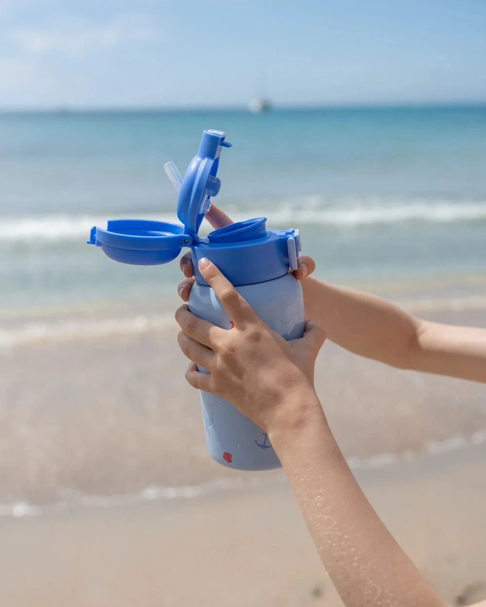Isolierflasche für Kinder Edelstahl - OSSI