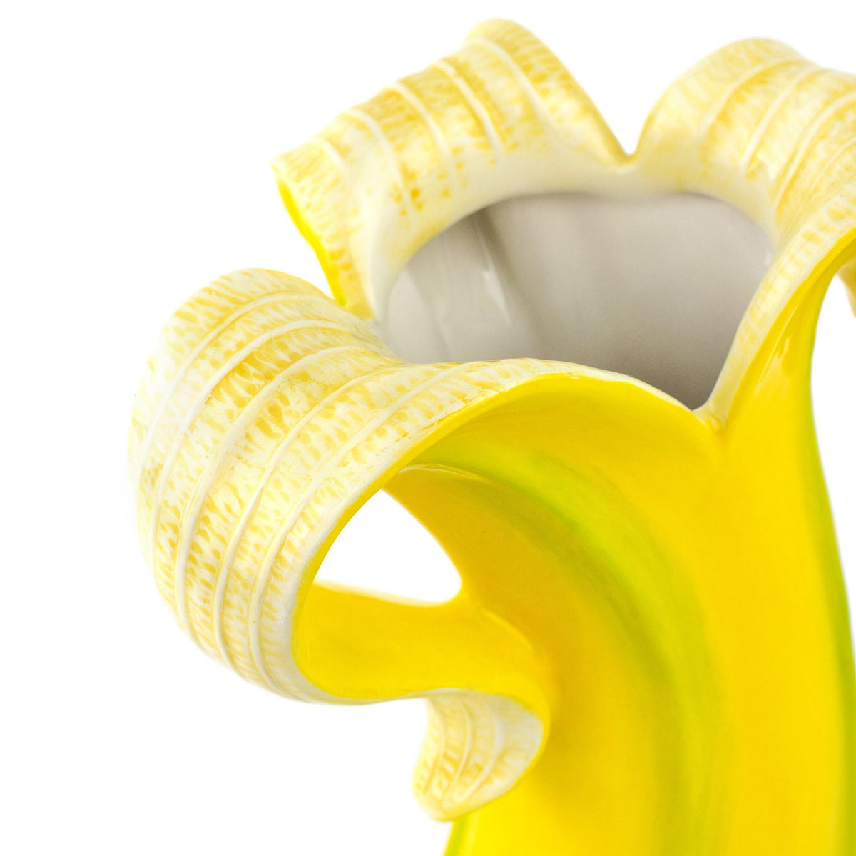Vaso romantico di banane