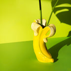 Vaso romantico di banane
