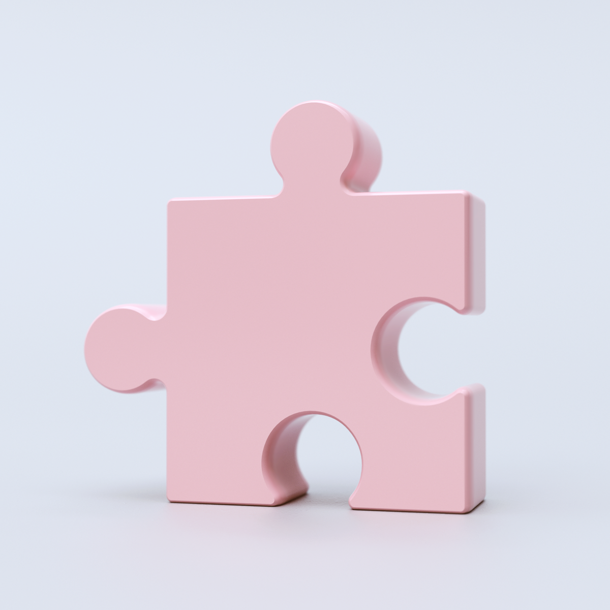Vase Puzzle Rose — Fluid Market, vue 1