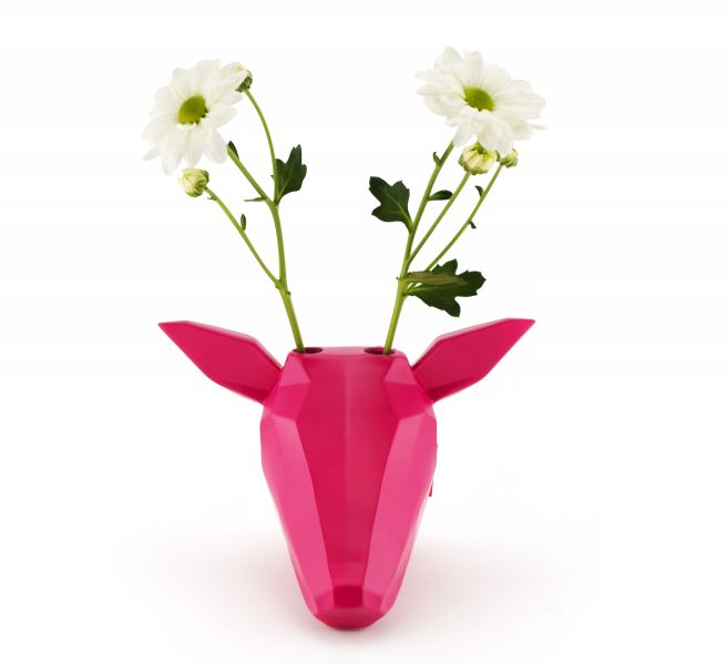 tete de cerf fuchsia dhink 