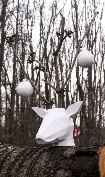 tete de cerf fuchsia dhink 