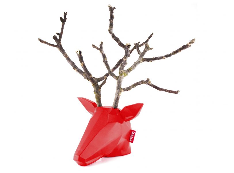 tete de cerf fuchsia dhink 