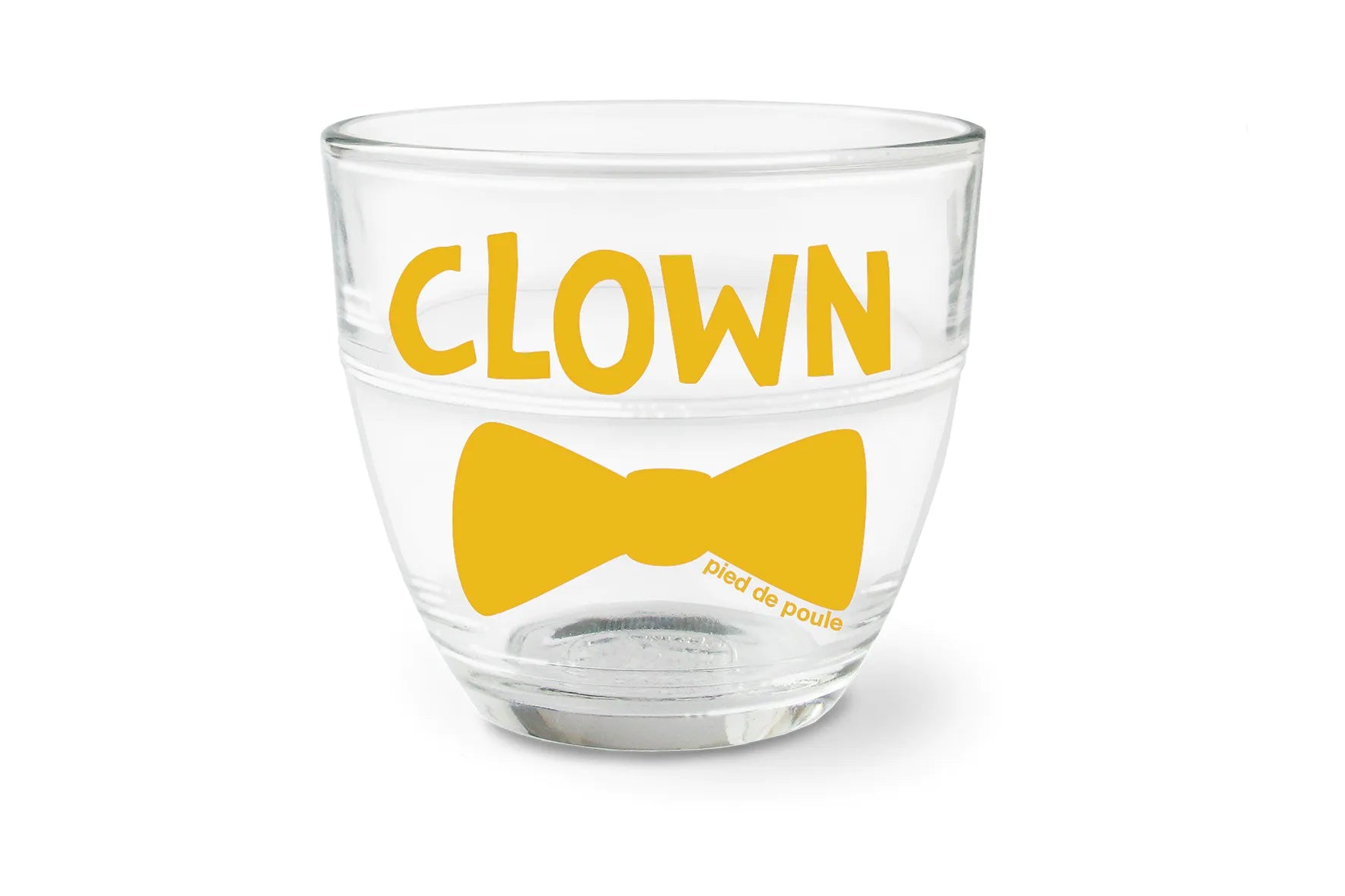 Oggetto regalo di design – verre clown duralex pied de poule 