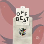 Chaussettes Brodées Hirondelle