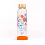 Gourde en verre Bonbi Forest The Time is Now - 500 ml