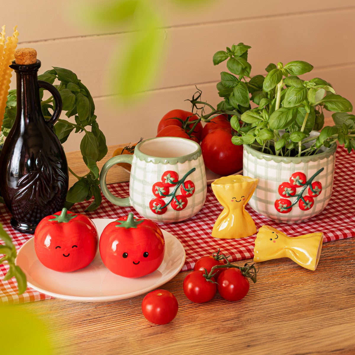 Salière et poivrière Tomates – Sass & Belle – vue 3