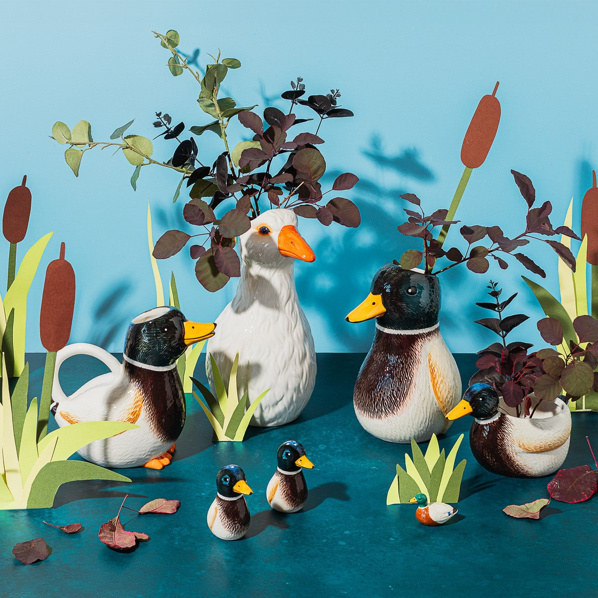 Vase en forme d'oie