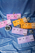 Boule de noël Boardingpass Amsterdam - Ibiza