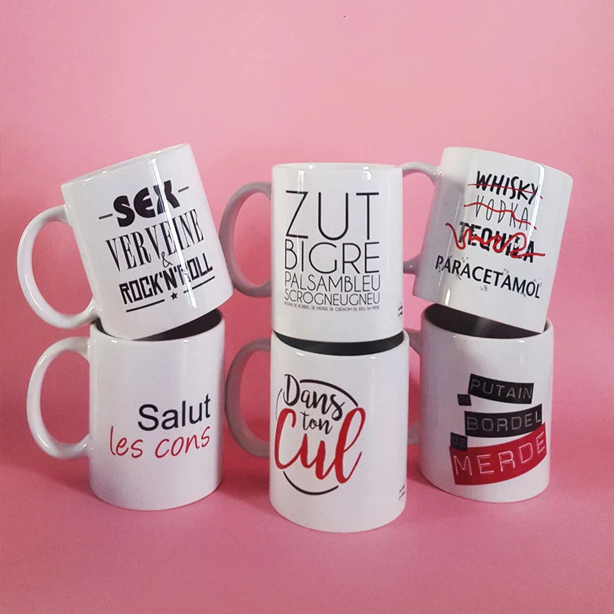 Oggetto regalo di design – mug paracetamol de carton et detoiles 