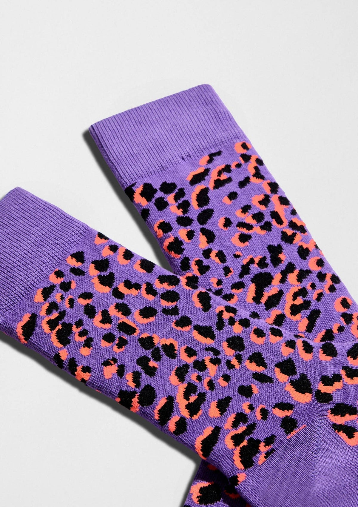 BeCamo Purple - Chaussettes coton biologique