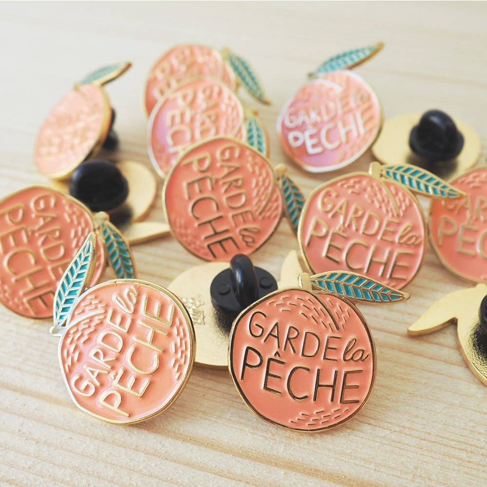 Pin's "Garde La Pêche" | Designproducten en originele cadeaus