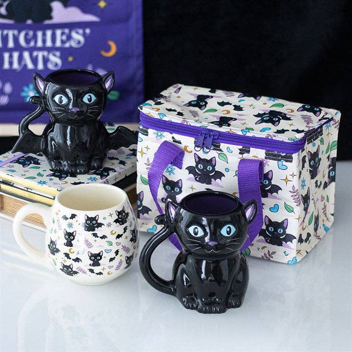 Mug 3D Chat Chauve-Souris Gothique
