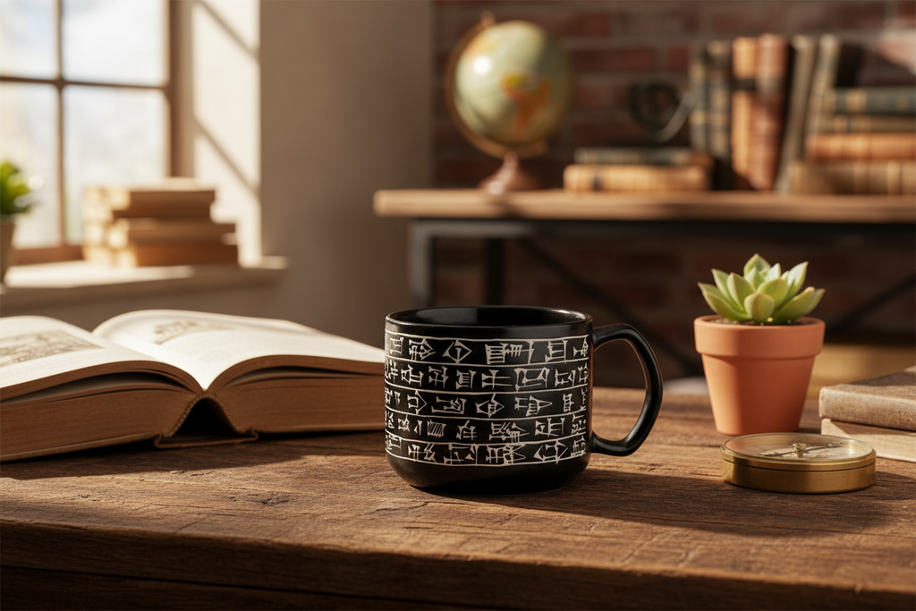 Mug Cunéiforme (430 ml) | Design e regali originali