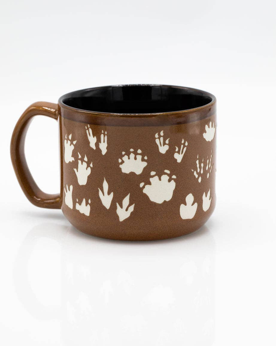 Oggetto regalo di design – Mug Sculpté à la Main avec Empreinte de Dinosaure (430 ml) – produit scientifique Cognitive Surplus EU, vue 2