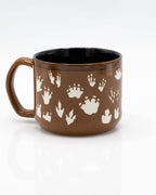 Oggetto regalo di design – Mug Sculpté à la Main avec Empreinte de Dinosaure (430 ml) – produit scientifique Cognitive Surplus EU, vue 2