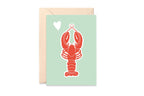 Carte Homard Cœur | Designproducten en originele cadeaus