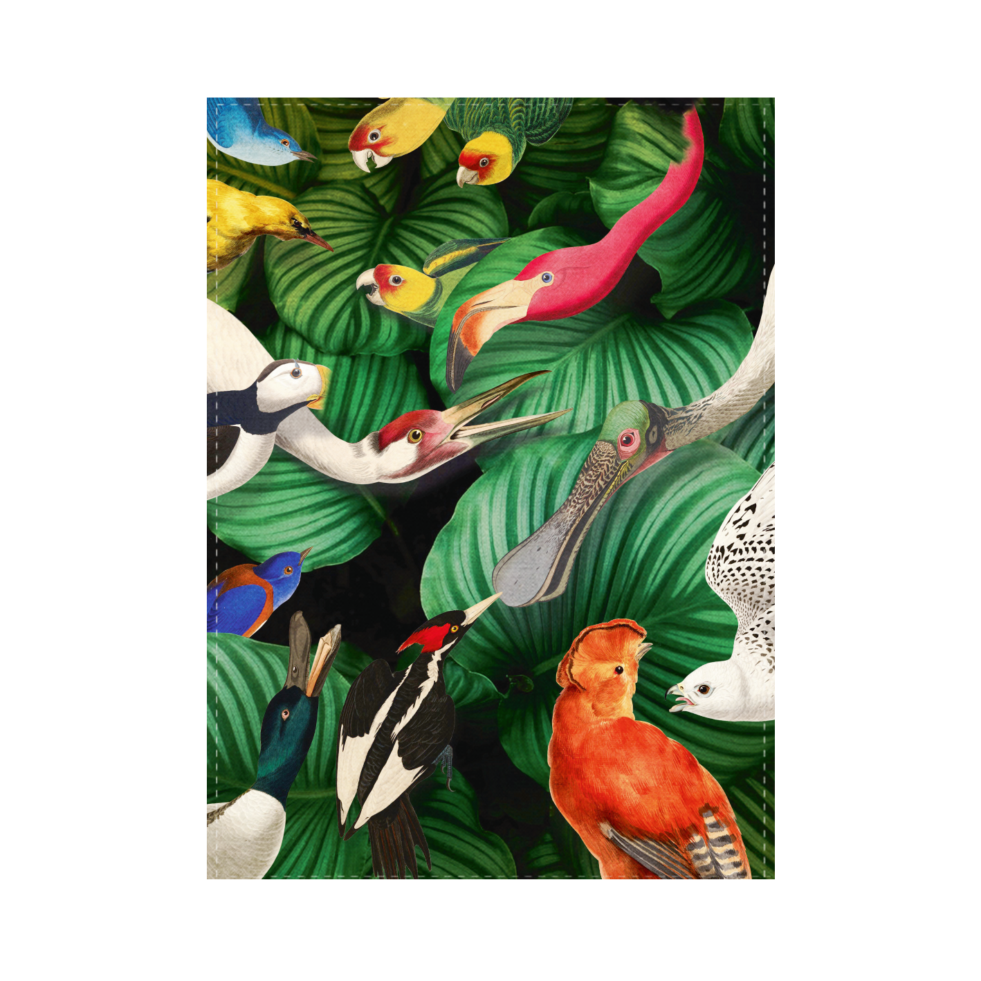 Design-lahja – torchons teyler oiseaux museum edition HTTW000033 8719524029948