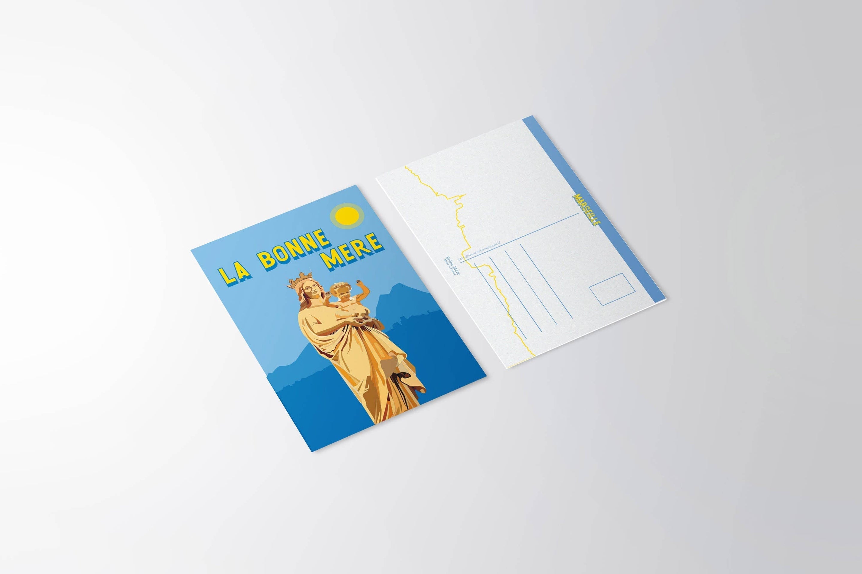Carte postale - Bonne Mère | Design-lahjat ja sisustustuotteet