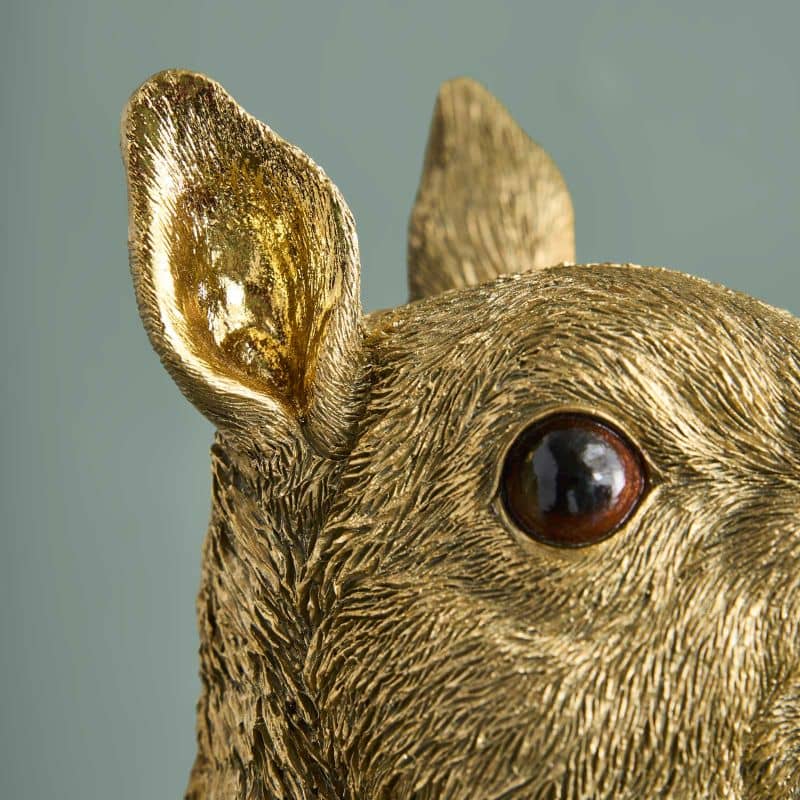 Eduard Eichhorn Tischleuchte, Gold, 34,5 x 17 x 34 cm