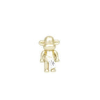 Ornement - Figurine Singe 'La Légende' - Résine de poly - Or - 11x7x19cm | Designproducten en originele cadeaus