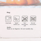 Coffret Mug & Chaussettes Citrouille