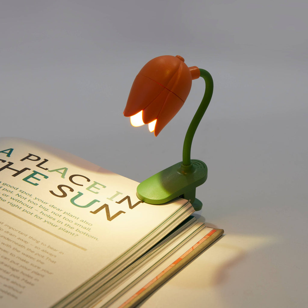 Lumière de lecture Tulipe Orange | Objetos de diseño y regalos originales