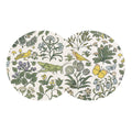 Ceramic Coaster Voysey Botanical Garden Fauna and Flora