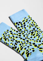 BeCamo Blue - Chaussettes coton biologique