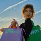 Sac Isotherme pour Déjeuner Bon Appétit Violet Helio Ferretti Vue 2