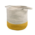 Yellow basket - 30 cm