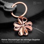 Kleeblatt-Schlüsselanhänger