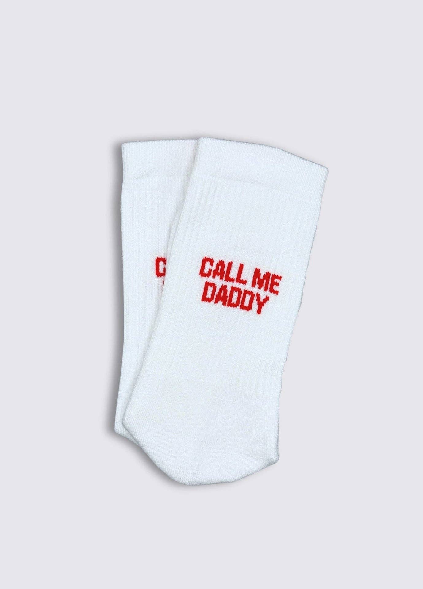 Chaussettes « Call me Daddy »