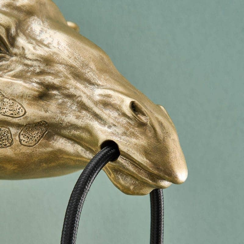 Lucie Giraffe Wandleuchte, Gold